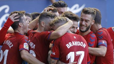 Osasuna firma una segunda mitad de manual