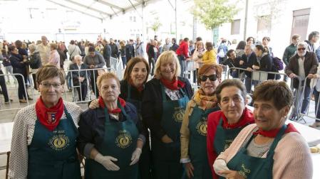 Fotos del concurso de recetas de relleno en las fiestas de Villava