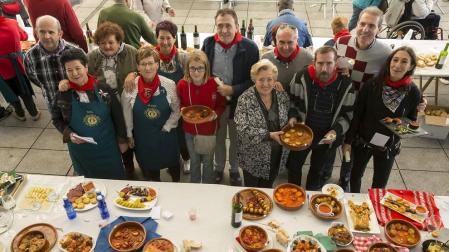 Fotos del concurso de recetas de relleno en las fiestas de Villava