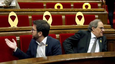 El Parlament no reivindica la autodeterminación al perderse la mayoría soberanista