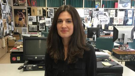 Ainhoa Piudo, periodista de Diario de Navarra, premio Teobaldo por la defensa de los derechos humanos