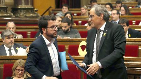 Crisis en el Gobierno catalán tras romperse el bloque independentista