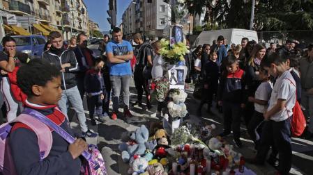 Los compañeros de Imanol reciben apoyo psicosocial tras el atropello