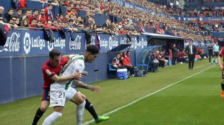Fotos de la primera parte del partido.