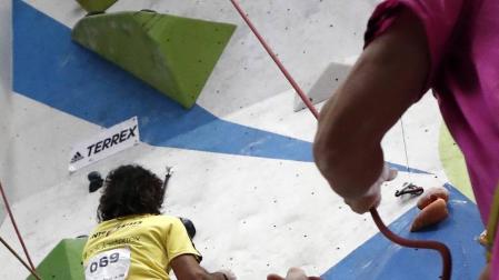 Campeonato de España de Paraescalada celebrado en Berrioplano.