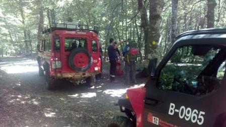 Rescatadas 7 personas en Navarra, 5 de ellas peregrinos afectados por el mal tiempo