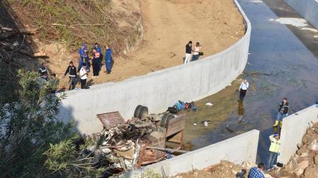 19 muertos en Turquía tras accidentarse un camión que transportaba migrantes