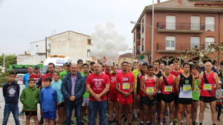 La lluvia cala en Andosilla a 300 'runners' solidarios