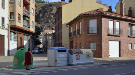 Lodosa reduce los puntos de recogida de basura con  dos nuevas áreas soterradas