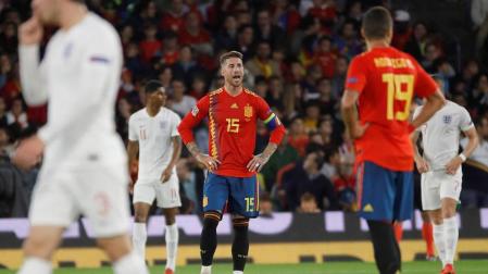 España decepciona ante Inglaterra y se jugará el pase en Croacia