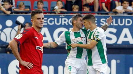 Fotos de Juan Villar en el partido Osasuna-Córdoba disputado en El Sadar.