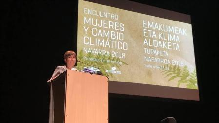 Barkos dice que esta es la última generación para luchar contra el cambio climático