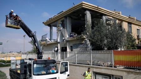 Israel ataca objetivos en la Franja de Gaza en respuesta al lanzamiento de cohetes