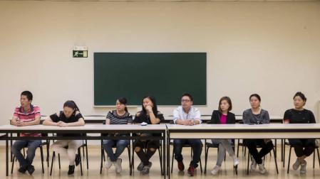 Clases de chino en la UPNA para españoles e hijos de chinos