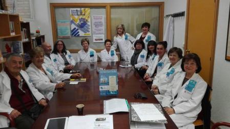 Diez años y 2.312 historias de los voluntarios del hospital de Estella