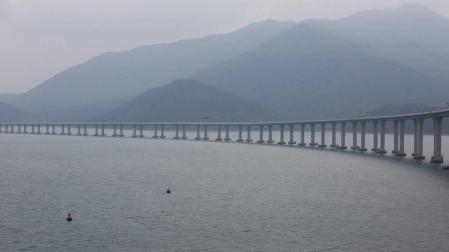 China inaugurará el puente sobre el mar más largo del mundo el próximo martes