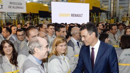 Sánchez avanza un acuerdo que dará "legislación estable" al sector de la automoción