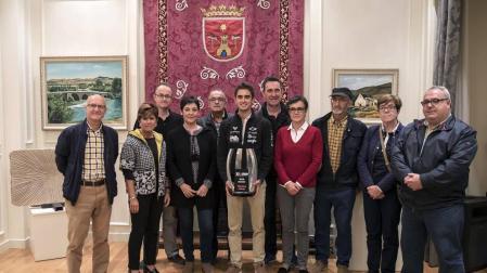 La localidad del deportista se volcó en la celebración del título de campeón de TCR Europe.