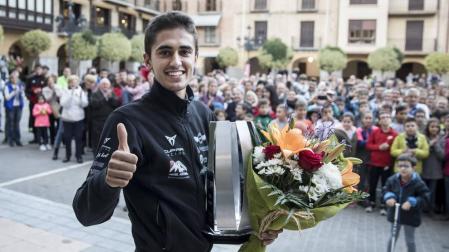 Mikel Azcona: “Todos estos circuitos los veía por televisión de pequeño”