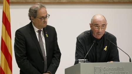 Torra pone a Lluís Llach al frente de un consejo para "debate constituyente"