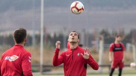 Unai García, duda contra el Rayo Majadahonda por un esguince de tobillo