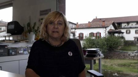 Sonia López, bibliotecaria de Baztan: “Me siento protegida con un libro a mano”