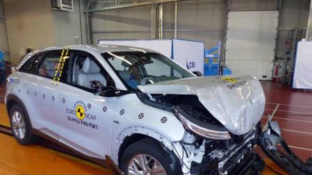 Los modelos Hyundai Nexo, Lexus ES y Mazda 6 han recibido la máxima puntuación en la última oleada de test de seguridad del Euro NCAP.