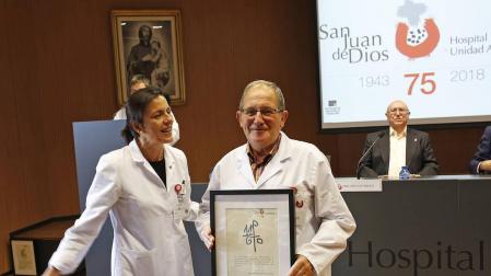 El Hospital San Juan de Dios de Pamplona celebra su 75 aniversario