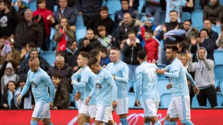 El Celta se recupera con un 'hat-trick' de Aspas y el Valencia empata otra vez