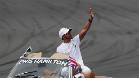 Lewis Hamilton, campeón del mundo de Fórmula 1 por quinta vez