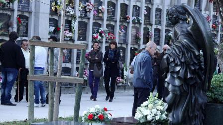 Sólo el 30 por ciento de las incineraciones se quedan en el cementerio en Pamplona