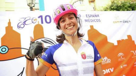 Dos navarras brillan en el Campeonato de España de ciclismo para médicos