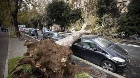 Ascienden a nueve los muertos por el temporal de lluvia y viento en Italia