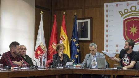 Leoz insiste en que el fin de la zona azul en Estella no va a retrasarse demasiado