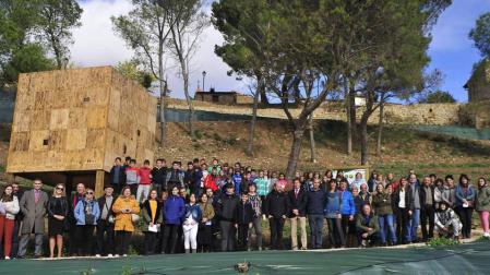 Artajona sigue siendo una piña dos años después del incendio que asoló la Zona Media