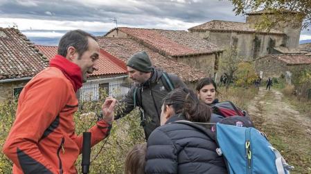 Inauguración de la microrreserva de mariposas 'el Inauguración de la microrreserva de mariposas 'El león dormido', en Lapoblacióndormido', en Lapoblación