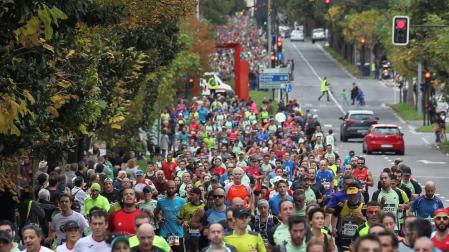 Imágenes de la carrera celebrada este domingo, 11 de noviembre.