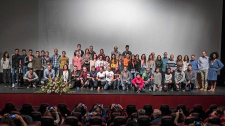 La fiesta del triatlón, en Estella
