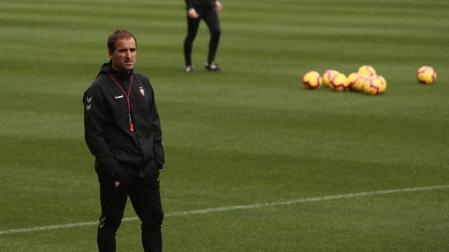 Arrasate desea un partido "completo" para "catapultar" a Osasuna