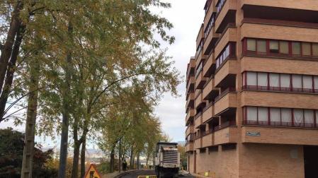 Asfaltado en tres calles de Barañáin y parte del polígono