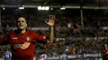 Imágenes del partido disputado en El Sadar entre Osasuna y Tenerife el 17 de noviembre de 2018.