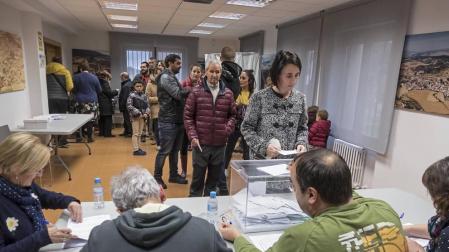 Ayegui vota en consulta popular 'no' a integrarse en la zona mixta