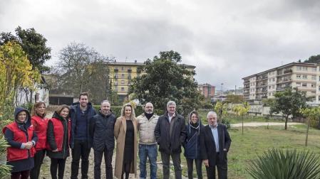 Los capuchinos ceden a Cruz Roja las huertas de su convento de Estella