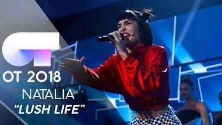 Natalia, en la gala 9 de OT