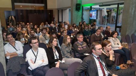 Asistentes al XX Congreso de la Sociedad Vasco Navarra de Cardiología (SVNC).