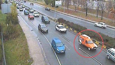 Policía Foral pide colaboración para localizar a un conductor que huyó de un accidente