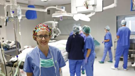 Idoya Zazpe Cenoz: “Los pacientes me dan auténticas lecciones de vida”