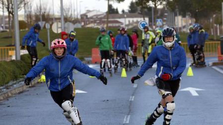 “Navarra lo tiene todo para ser una potencia nacional en patinaje alpino”