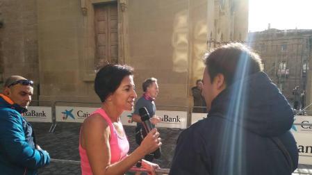 Ana Marcotegui e Iñaki Rey ganan la III Carrera de las Mujeres en Pamplona