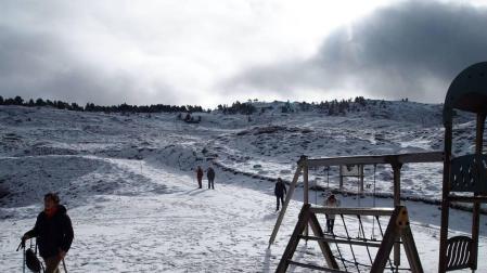 A la espera de la nieve en Roncal